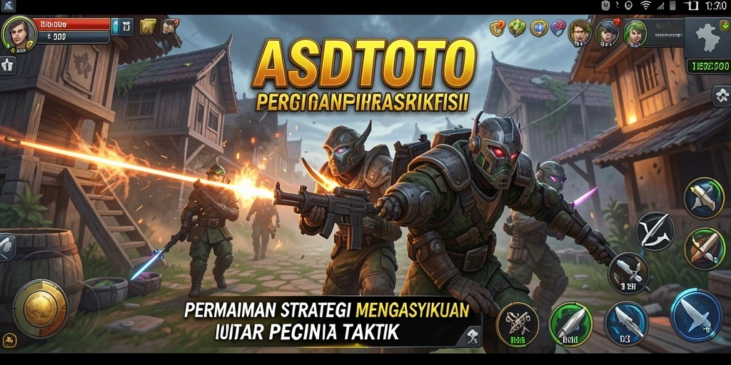 Tampilan gameplay ASDTOTO dengan strategi mendebarkan.