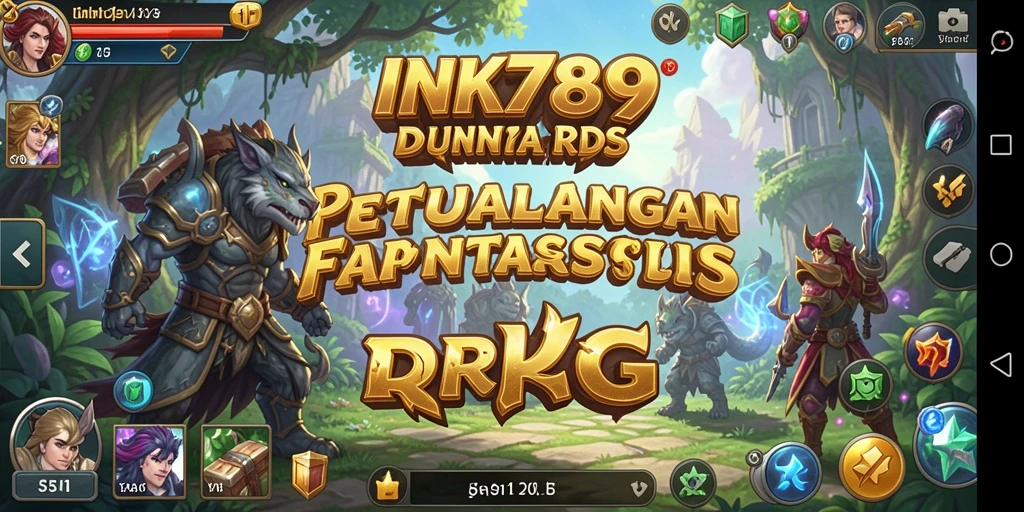 Tampilan gameplay seru dan mendetail di dunia RPG.